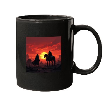 Discover western classic picture sent set Mugs