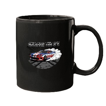 Discover Patriotic American Muscle Car Mugs