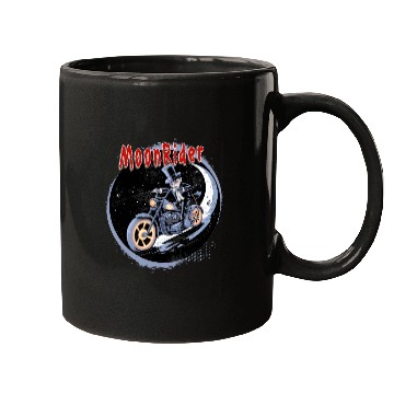 Discover Moonrider Skeleton on Motorcycle Mugs