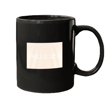 Discover Minimalist Hello Text Design Mugs