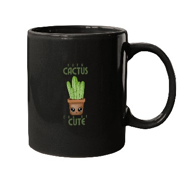 Discover Adorable Cactus with Big Eyes Design Mugs