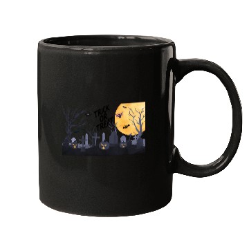 Discover Trick-or-Treat Pumpkin Graveyard Mugs