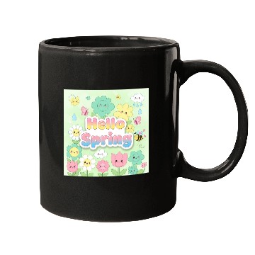 Discover Hello Spring Mugs
