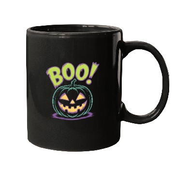 Discover Spooky Halloween Jack-o'-Lantern Design Mugs