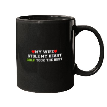 Discover Golf Husband Funny Married Mugs