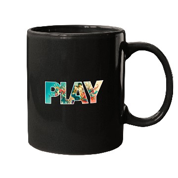 Discover Street Dance Play Logo Mugs
