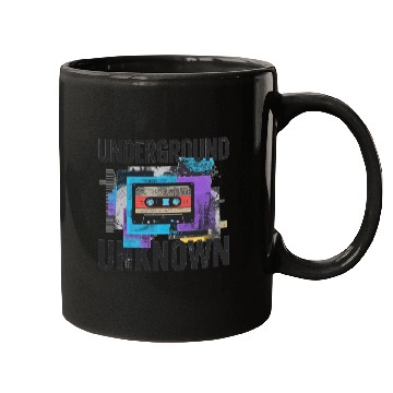 Discover Underground Cassette Tape Urban Art Mugs