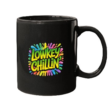 Discover Retro Psychedelic Colorful Typography Mugs