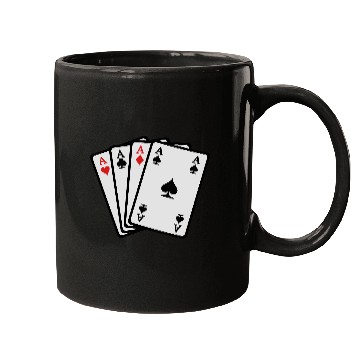 Discover Poker cards Mugs