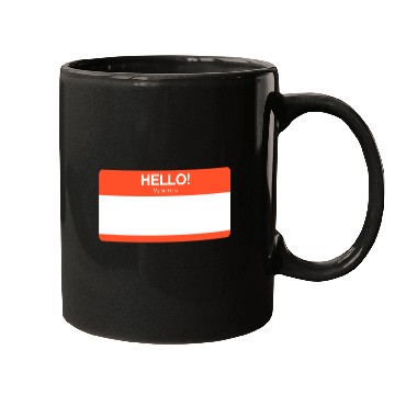 Discover Hello! My name is (RED) Mugs
