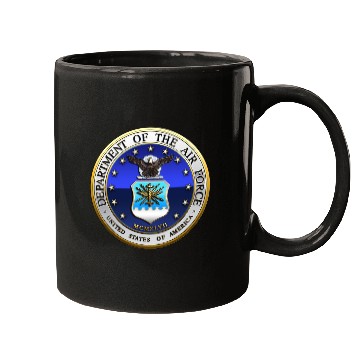 Discover US Air Force (USAF) Seal Mugs
