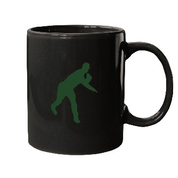 Discover Baseball pitcher throwing a pitch Mugs