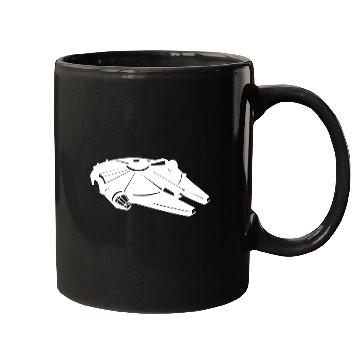 Discover Millennium Falcon White Mugs
