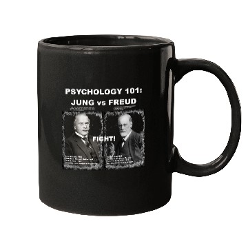 Discover PSYCHOLOGY 101: JUNG vs FREUD Mugs