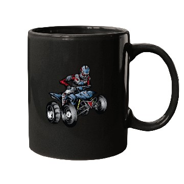Discover Yamaha ATV Racer Mugs