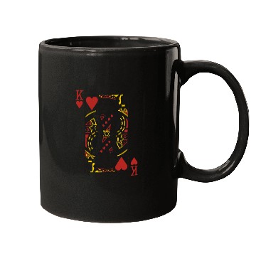 Discover King of Hearts Mugs
