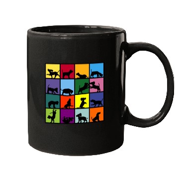 Discover dog cube beagle Mugs