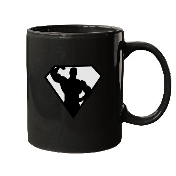 Discover Super Muscle Man Body Builder Mugs