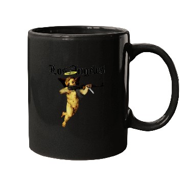 Discover Los Angeles Angel with AK 47 Mugs