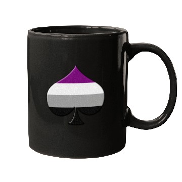 Discover Asexual Pride Ace Symbol Mugs