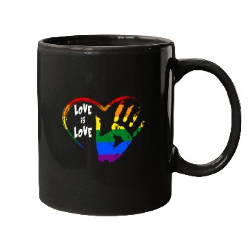 Discover love is love Mugs