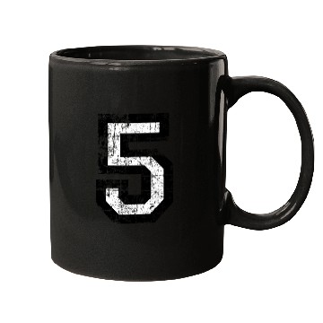 Discover Number 5 (Vintage White) Mugs