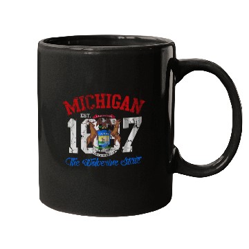 Discover Michigan Wolverine State Mugs