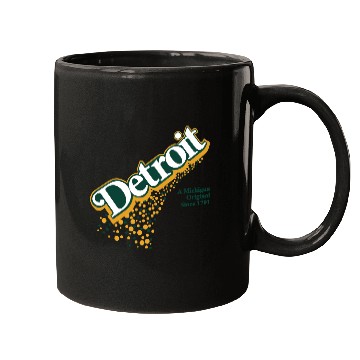 Discover Detroit Michigan Original Pop Mugs