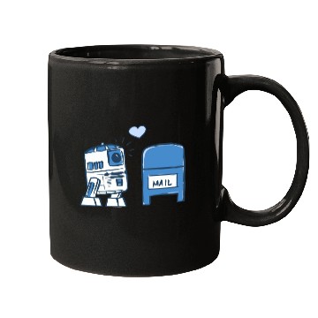 Discover Funny Star Wars r2d2 comic Mugs