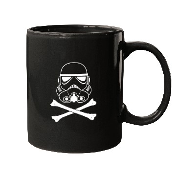 Discover Storm Trooper Skull and Bones Mugs