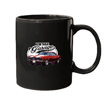 Discover Vintage Camaro Garage Mugs