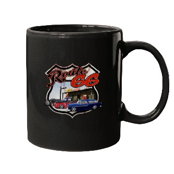 Discover Route 66 Triple Mugs