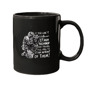 Discover Stand Behind Our Troops Canadian Military Mugs