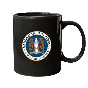 Discover National Security Agency Logo Mugs
