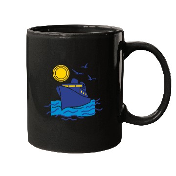 Discover sailing cruise ship Mugs