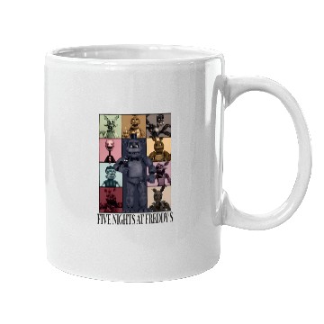 Discover Five Nights At Freddys Eras Tour Mugs
