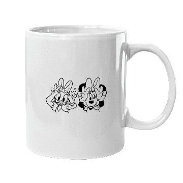Discover Daisy Duck and Minnie Mouse, Minnie Mouse Mugs, Family Disney Mugs