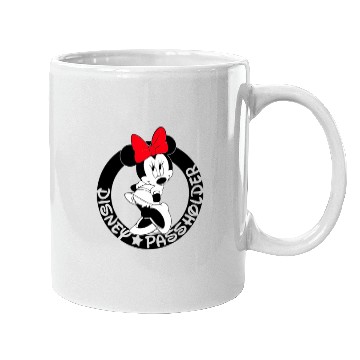 Discover Minnie Mouse Passholder Disney Graphic Mugs, Disneyland Vacation
