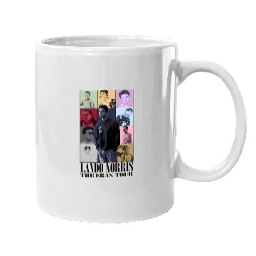 Discover Lando Norris Eras Tour Inspired Mugs