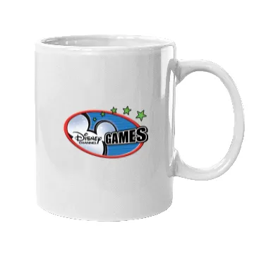 Discover Disney Channel Games Logo Mugs
