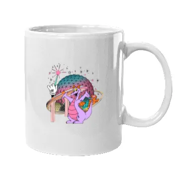 Discover Disney Figment Mugs, Epcot Figment Mugs
