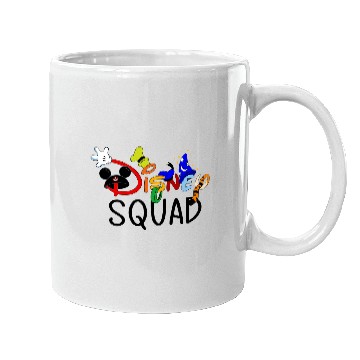 Discover Disney Squad Mugs, Disney Trip Mugs