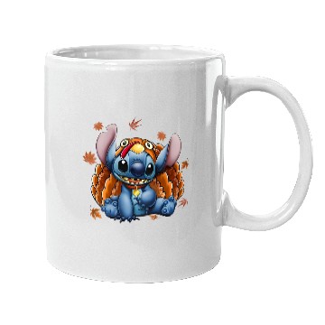 Discover Disney Thanksgiving Turkey Stitch Mugs