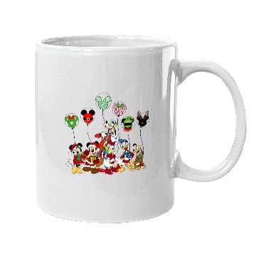 Discover Vintage Mickey And Friends Christmas  Tree Mugs, Disney Mickey