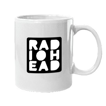 Discover Radiohead Solid Black Mugs