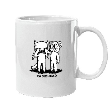 Discover Radiohead Don't Cry Black Mugs