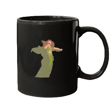 Discover green folklore dress eras tour spin Mugs