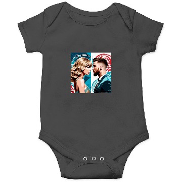 Discover taylorr Swift and Travis Kelce art Onesies