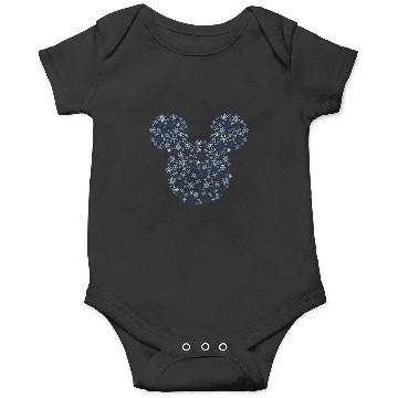 Discover Disney Mickey Mouse Snowflake Fill Onesies