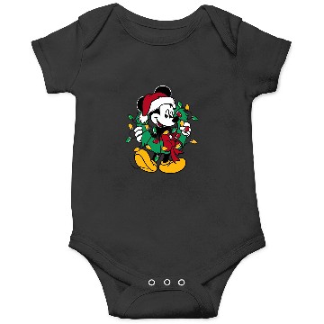 Discover Disney Mickey Mouse Christmas Lights Onesies